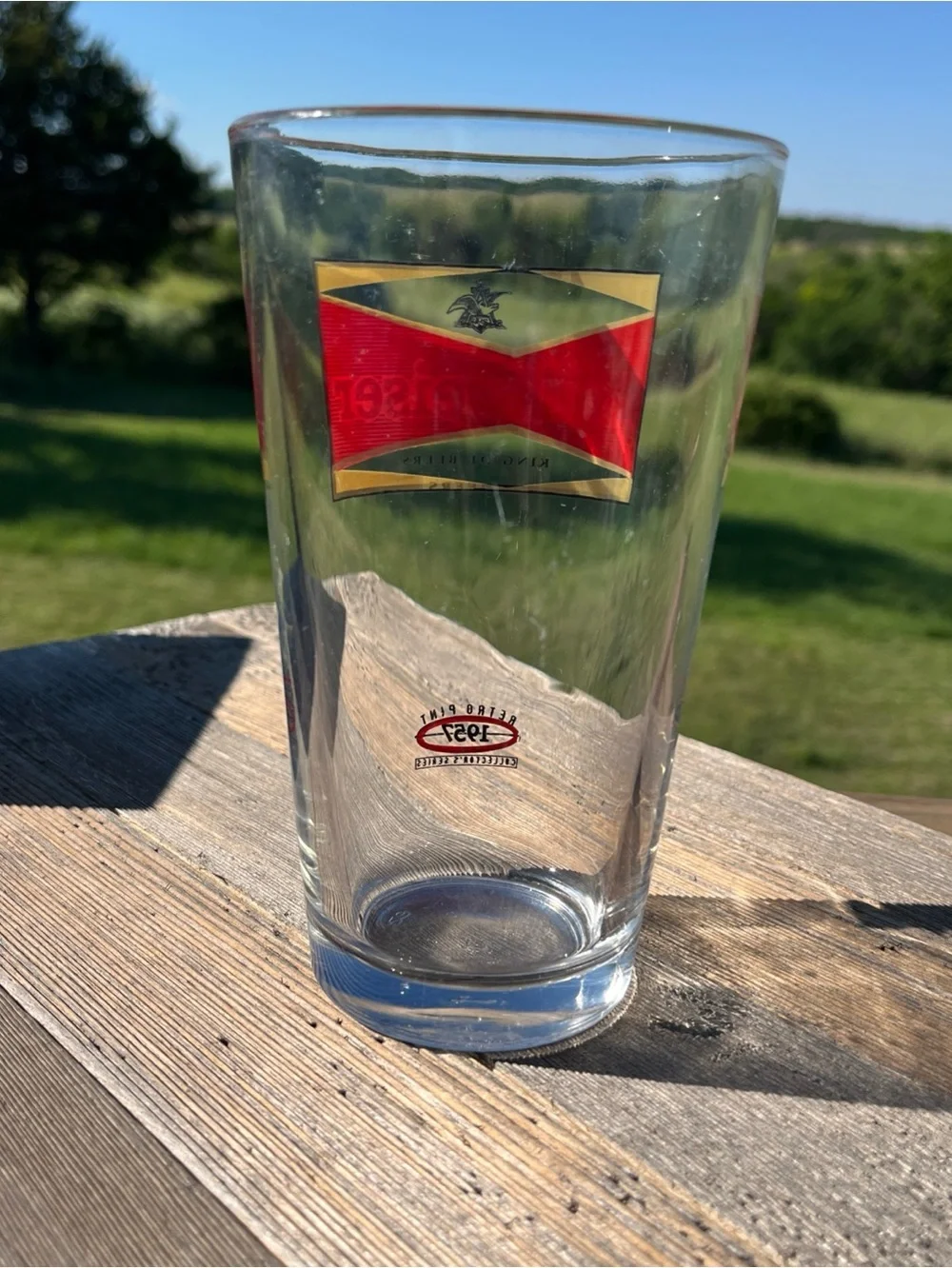 Budweiser Retro Pint 1957 Collector's Series